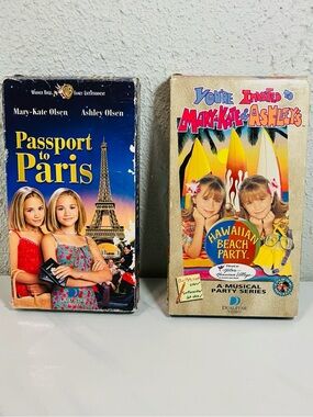 Mary-Kate and Ashley Olsen Double VHS Set